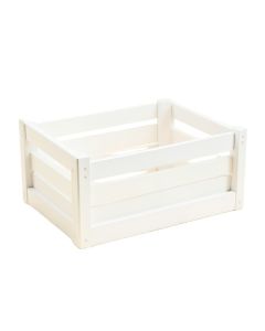Dawn Field Empty Furniture-Style Pet Crate - White (synthetic illustration; no displayed measurements)