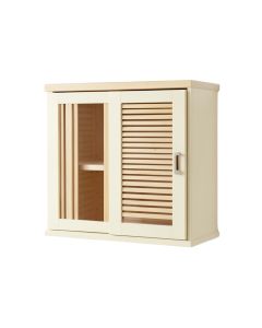 Stone Crest Wall-Mounted Entry Cabinet - Cream (synthetic illustration; no displayed measurements)