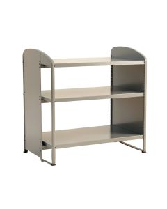 Cedar Dell Desktop Shelving Unit - Gray (synthetic illustration; no displayed measurements)
