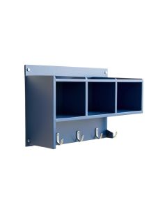Dawn Dale Wall-Mounted Entryway Organizer Shelf - Blue