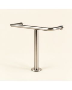 Stainless Steel Painted Towel Rack Punch-Free Towel Single Rod Rack Bath Towel Holder (synthetic illustration; no displayed measurements)