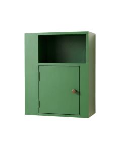 Dawn Bluff Wall-Mounted Entry Cabinet - Green