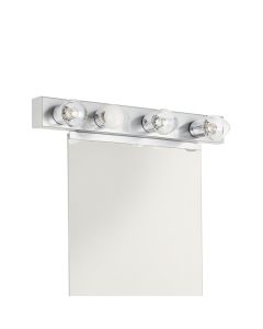 Bowdoinham 4-Light Chrome Vanity Light