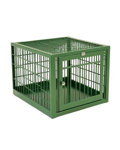 Juniper Branch Empty Furniture-Style Pet Crate - Green