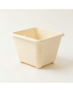 Lake Bluff Empty Raised Planter - Cream (synthetic illustration; no displayed measurements)