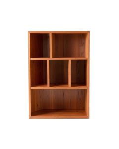 Meadow Edge Freestanding Bookcase - Terracotta (synthetic illustration; no displayed measurements)