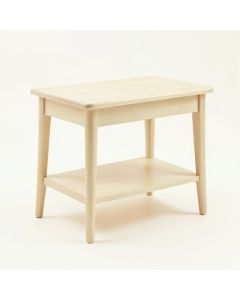 Clay Dell Side Table - Ivory (synthetic illustration; no displayed measurements)