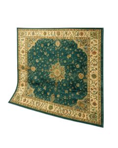 Doyle Oriental Teal Indoor/Outdoor Area Rug (synthetic illustration; no displayed measurements)