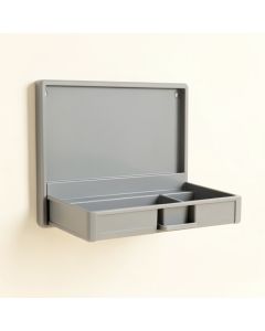 Cove Dale Empty Wall-Mounted Tool Organizer Panel - Gray (synthetic illustration; no displayed measurements)