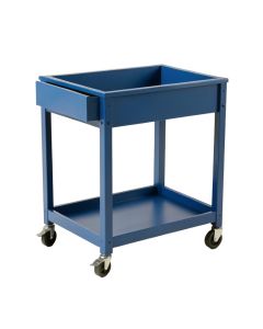 Briar Brook Empty Rolling Workshop Cart - Blue (synthetic illustration; no displayed measurements)