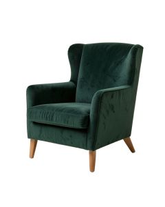 Ansgar 32 '' Wide Velvet Wingback Chair