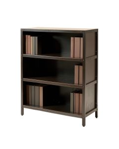 Cirillo 76.5 '' H X 64 '' W Steel Industrial Library Bookcase