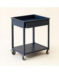 Clay Arc Empty Rolling Workshop Cart (synthetic illustration; no displayed measurements)