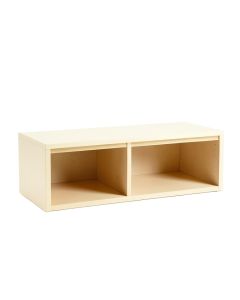 Juniper Brook Shoe Storage Bench - Cream (synthetic illustration; no displayed measurements)