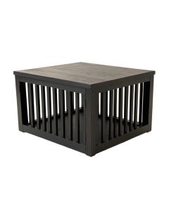 Brook Branch Empty Furniture-Style Pet Crate - Black