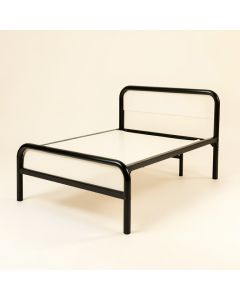 Metal Bed Frame Twin Size , Black (synthetic illustration; no displayed measurements)