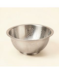 Kraus Kore Stainless Steel Colander (synthetic illustration; no displayed measurements)