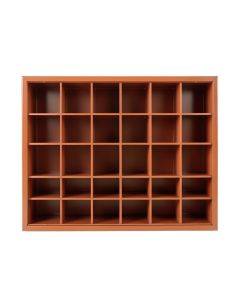Cliff Bluff Empty Mug-Storage Cabinet Insert - Terracotta