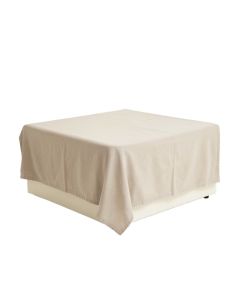 Moss Bridge Flat Bed Sheet - Beige