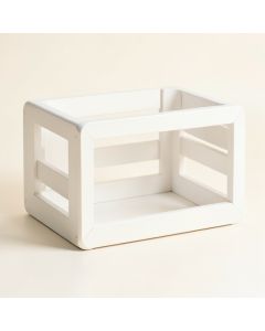 River Bluff Empty Furniture-Style Pet Crate - White (synthetic illustration; no displayed measurements)