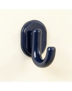 Glen Branch Wall-Mounted Robe Hook - Navy (synthetic illustration; no displayed measurements)