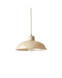 Birch Branch Pendant Light Suspended From One Plain Cable - Beige (synthetic illustration; no displayed measurements)
