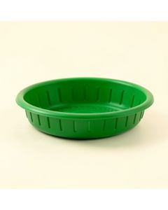 Cliff Bend Empty Under-Desk Cable Tray - Green (synthetic illustration; no displayed measurements)