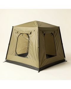 Camping Cube Tent (synthetic illustration; no displayed measurements)