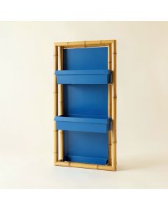 Wren Brook Empty Vertical Garden Frame - Blue (synthetic illustration; no displayed measurements)