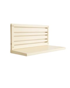 Rowan Bluff Wall-Mounted Entryway Organizer Shelf - Cream (synthetic illustration; no displayed measurements)
