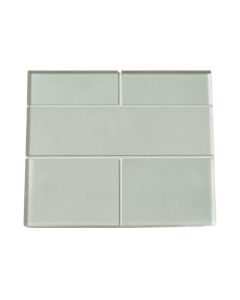Keyondria 3 '' X 12 '' Glass Brick Look Subway Tile