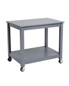 Vale Branch Empty Rolling Workshop Cart - Gray (synthetic illustration; no displayed measurements)