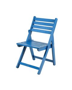 Stone Bluff Folding Outdoor Chair - Blue