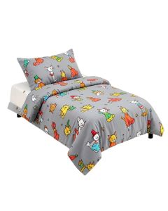 Dr. Seuss Peek-A-Boo Cat In The Hat 4 Piece Crib Bedding Set