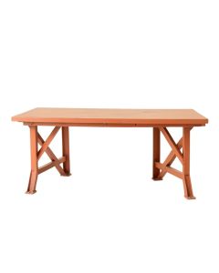 Fern Bridge Empty Workshop Workbench - Terracotta (synthetic illustration; no displayed measurements)