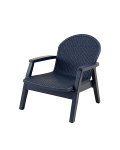 Ridge Branch Outdoor Lounge Chair - Navy (synthetic illustration; no displayed measurements)