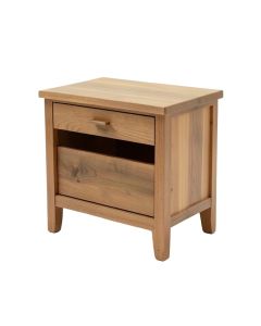 Xander C End Table With Storage (synthetic illustration; no displayed measurements)
