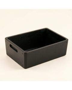 Bay Branch Empty Storage Basket - Black (synthetic illustration; no displayed measurements)