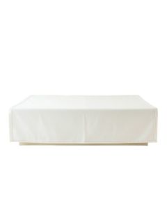 Cove Dale Flat Bed Sheet - White