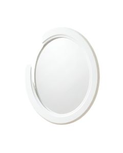 Ash Brook Framed Wall Mirror - White