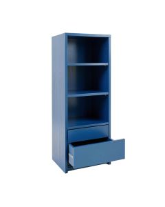 Moss Edge Narrow Cubby Tower - Blue