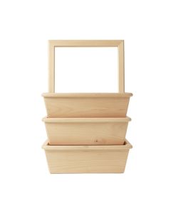 Bay Crest Empty Vertical Garden Frame - Beige