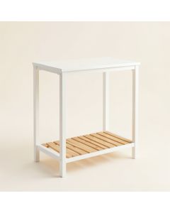 Flint Arc Freestanding Laundry Folding Counter (synthetic illustration; no displayed measurements)