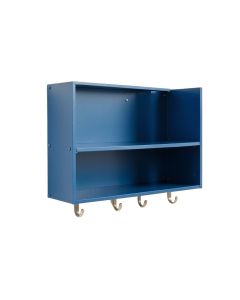 Wren Crossing Wall-Mounted Entryway Organizer Shelf - Blue