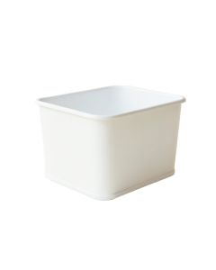 Clay Brook Empty Raised Planter - White (synthetic illustration; no displayed measurements)