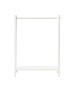 Linden Canyon Empty Garment Rack - White
