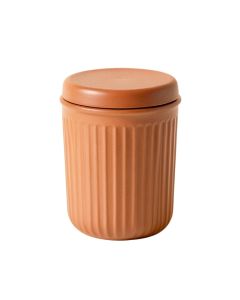 Aspen Brook Storage Canister With Lid - Terracotta