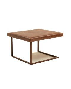 Radersburg Leather Cocktail Table