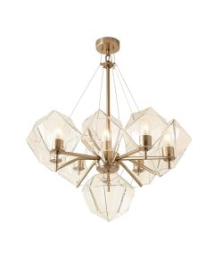 Neerav 6 - Light Unique / Statement Geometric Chandelier