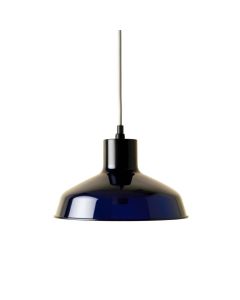 Clay Brook Pendant Light Suspended From One Plain Cable - Navy (synthetic illustration; no displayed measurements)